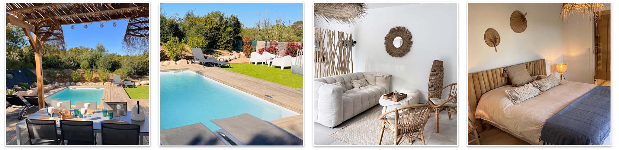 porto vecchio location villa Copains